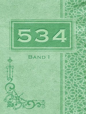 cover image of 534--Band I